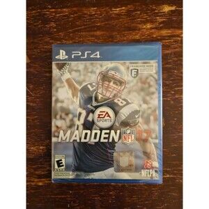 Madden NFL 17 (Sony PlayStation 4, 2016) Newly Sealed With Tag.